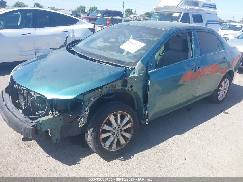 2010 Toyota Corolla Le VIN: 1NXBU4EE0AZ292506 Lot: 39635455