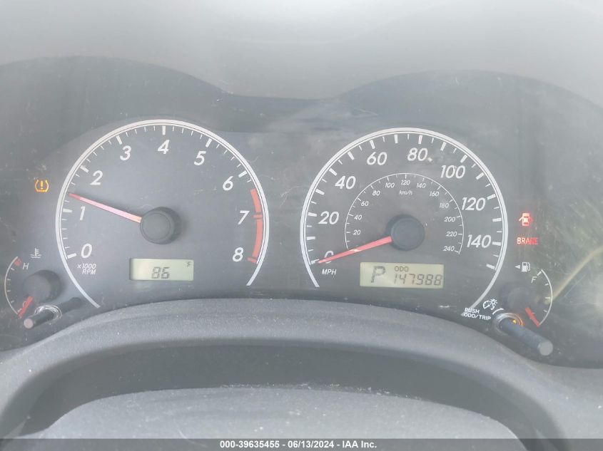 2010 Toyota Corolla Le VIN: 1NXBU4EE0AZ292506 Lot: 39635455