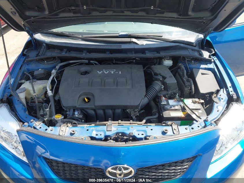 2010 Toyota Corolla Le VIN: 2T1BU4EE1AC534866 Lot: 39635470