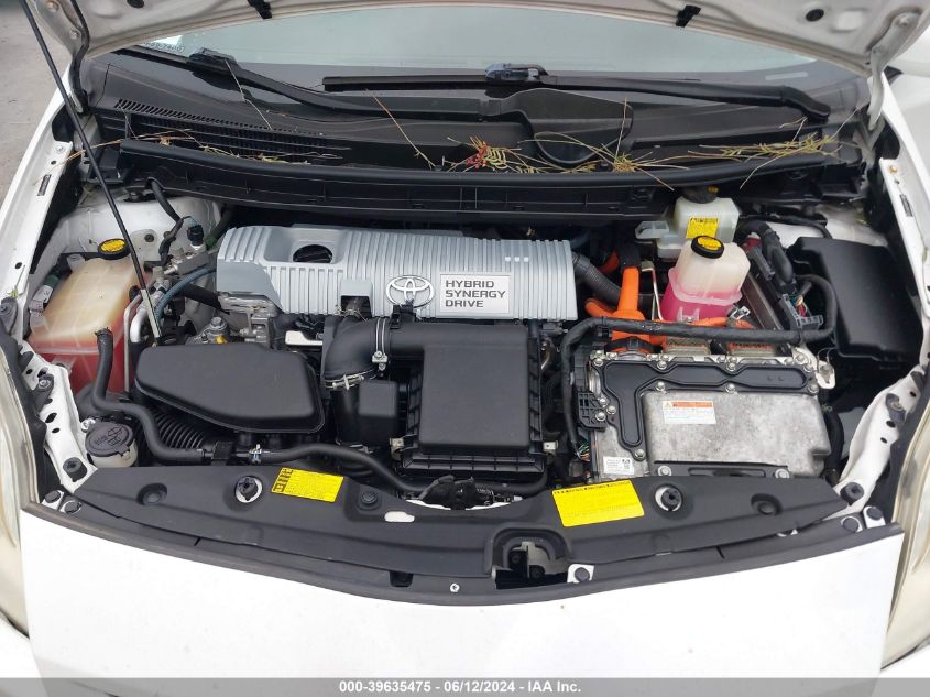 2011 Toyota Prius Two VIN: JTDKN3DU3B5315583 Lot: 39635475