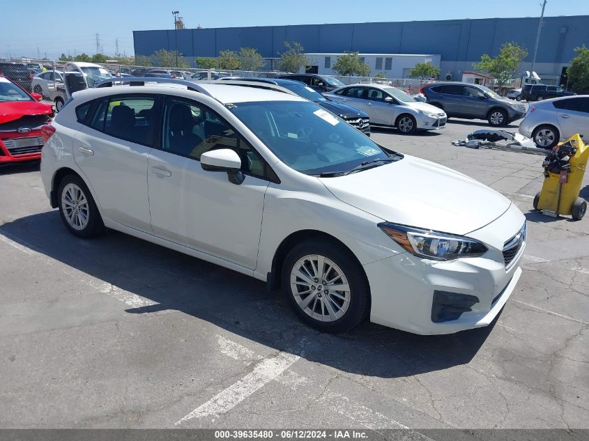 2017 SUBARU IMPREZA 2.0I PREMIUM - 4S3GTAB6XH3700258