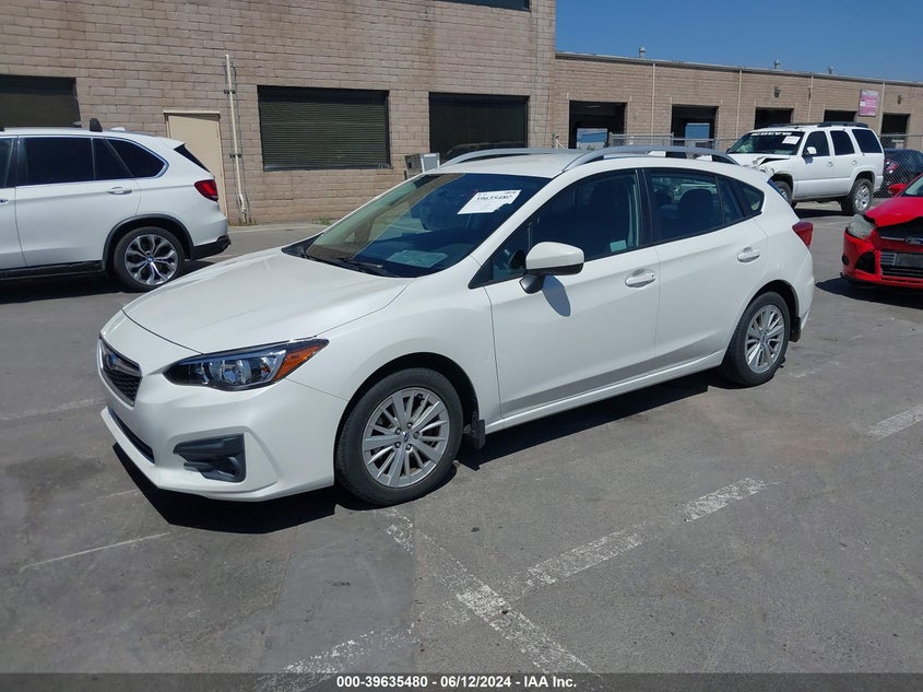 2017 SUBARU IMPREZA 2.0I PREMIUM - 4S3GTAB6XH3700258
