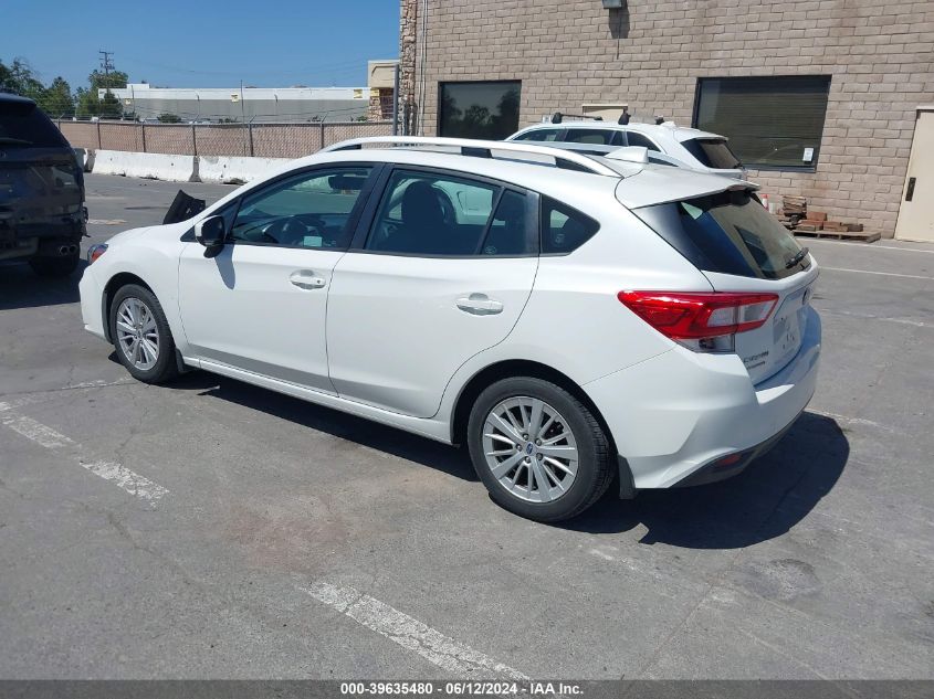 2017 SUBARU IMPREZA 2.0I PREMIUM - 4S3GTAB6XH3700258