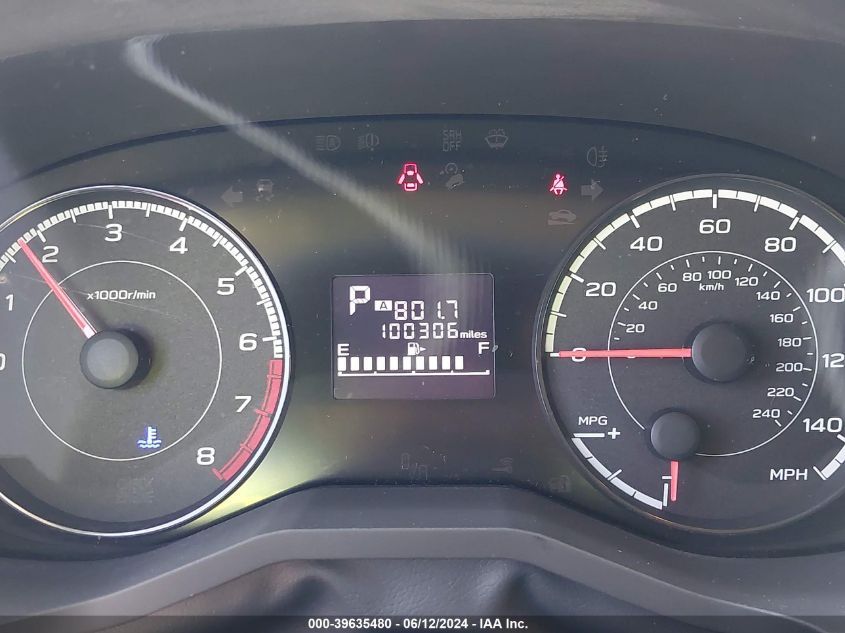 2017 Subaru Impreza 2.0I Premium VIN: 4S3GTAB6XH3700258 Lot: 39635480