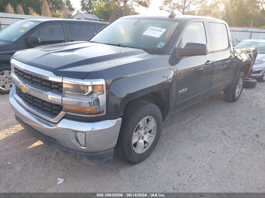 VIN 3GCPCREH5JG272257 2018 CHEVROLET SILVERADO 1500 1LT