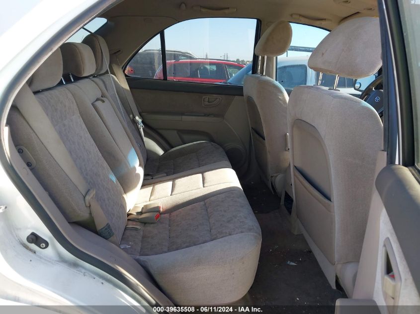 2008 Kia Sorento Lx VIN: KNDJC735585819709 Lot: 39635508