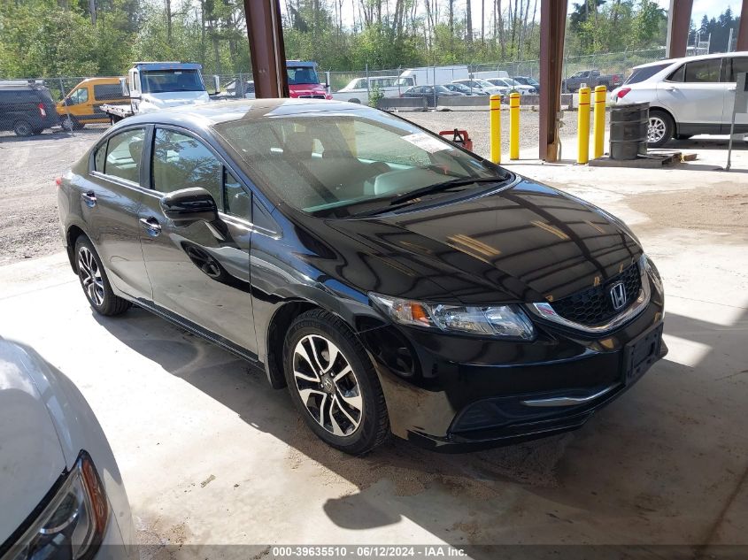 2015 Honda Civic Ex VIN: 2HGFB2F83FH535133 Lot: 39635510