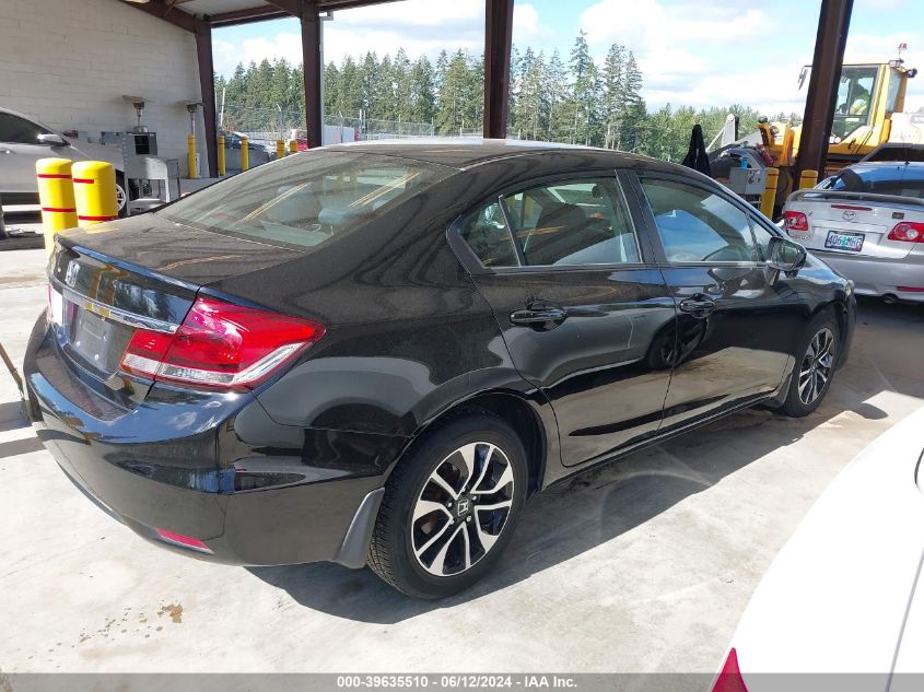 2015 Honda Civic Ex VIN: 2HGFB2F83FH535133 Lot: 39635510