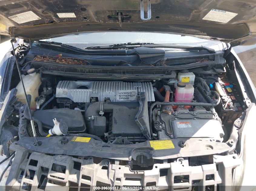 2011 Toyota Prius Four VIN: JTDKN3DU0B0301833 Lot: 39635517