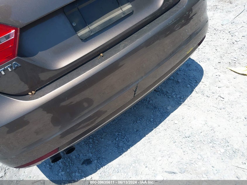 2011 Volkswagen Jetta 2.5L Se VIN: 3VWDX7AJ6BM350422 Lot: 39635611