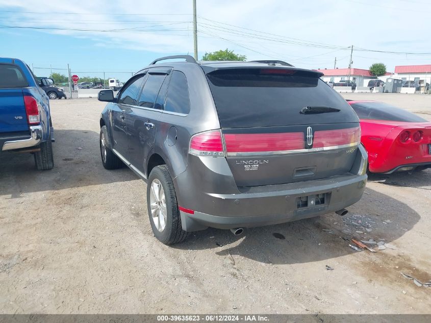 2010 Lincoln Mkx VIN: 2LMDJ6JC2ABJ25057 Lot: 39635623