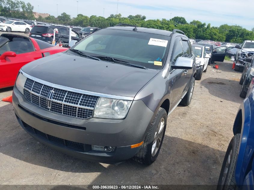 2010 Lincoln Mkx VIN: 2LMDJ6JC2ABJ25057 Lot: 39635623