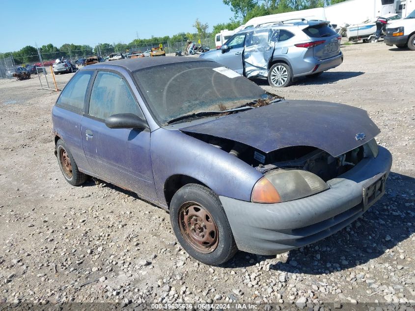 1999 Chevrolet Metro VIN: 2C1MR2268X6708001 Lot: 39635636