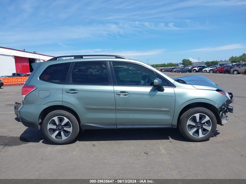 2018 Subaru Forester 2.5I Premium VIN: JF2SJAECXJH615691 Lot: 39635647