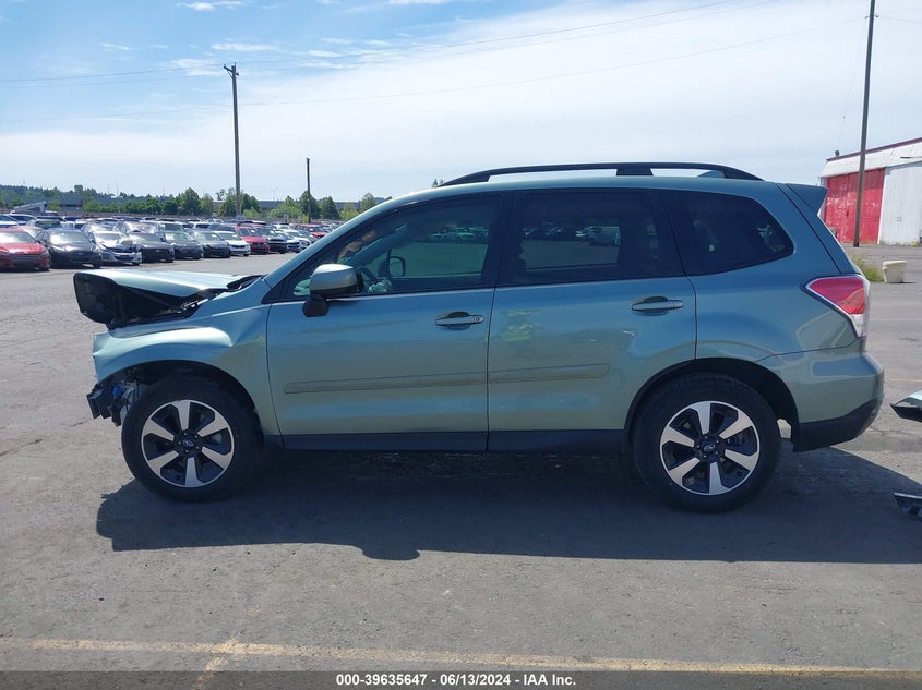 2018 Subaru Forester 2.5I Premium VIN: JF2SJAECXJH615691 Lot: 39635647
