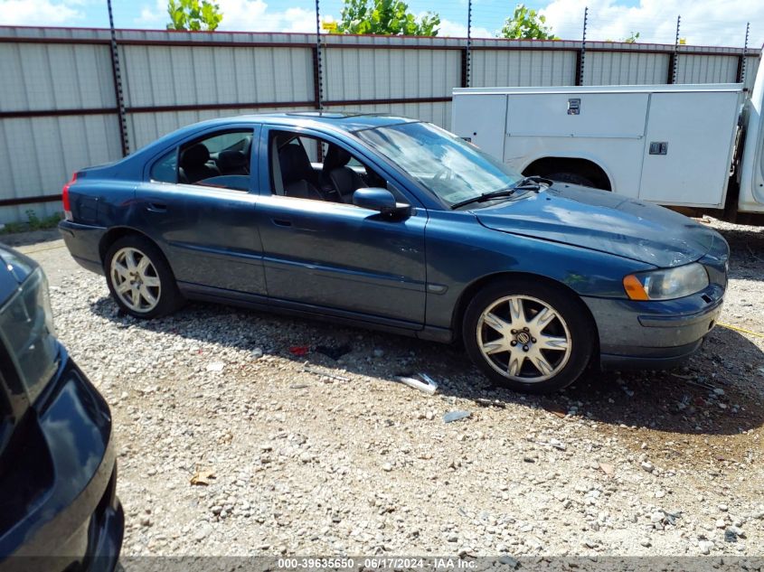 2005 Volvo S60 2.5T VIN: YV1RS592052467282 Lot: 39635650