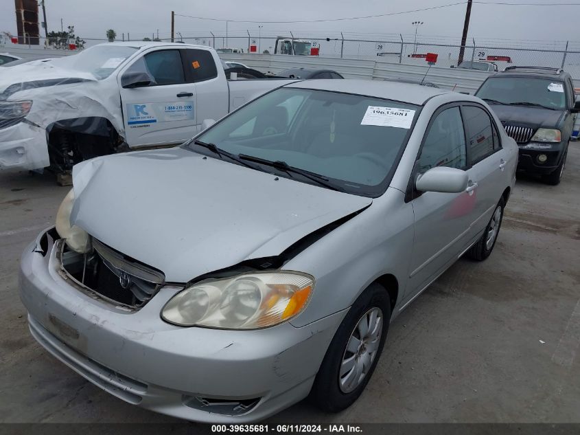 2004 Toyota Corolla Le VIN: 1NXBR32E74Z217208 Lot: 39635681