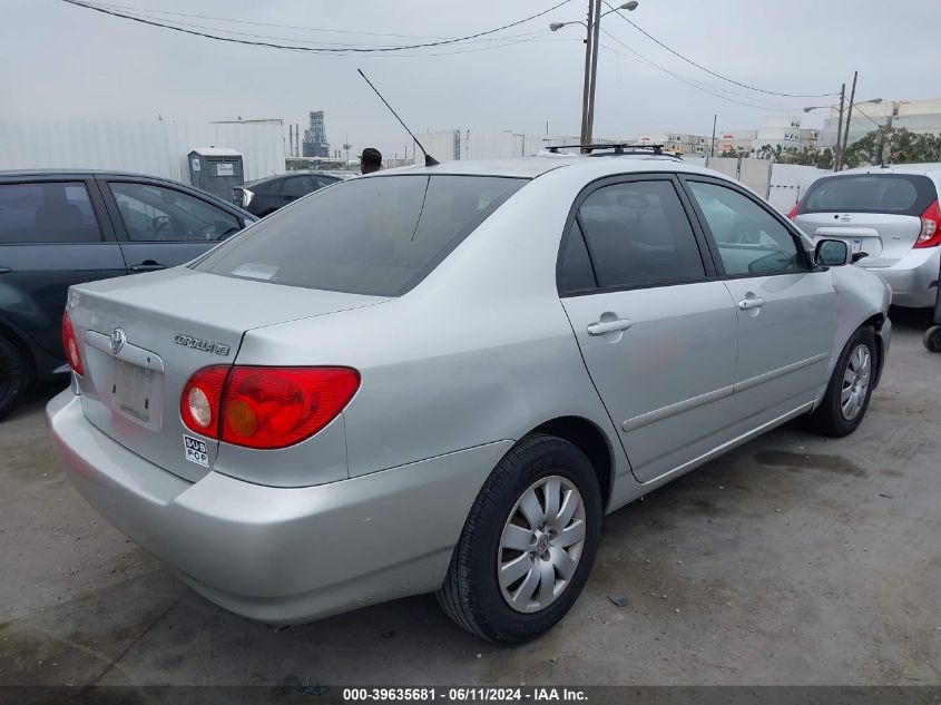 2004 Toyota Corolla Le VIN: 1NXBR32E74Z217208 Lot: 39635681