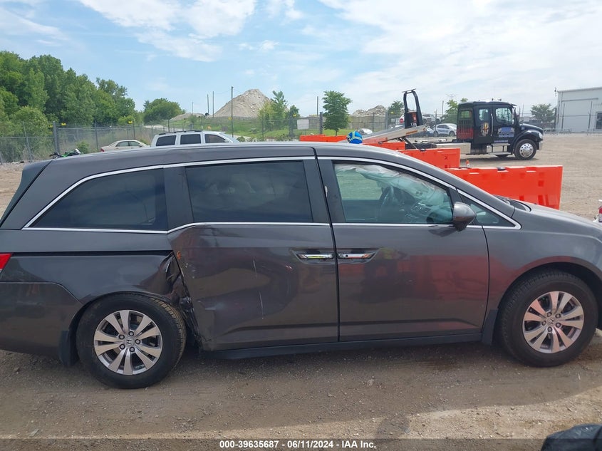 2015 Honda Odyssey Ex VIN: 5FNRL5H4XFB061109 Lot: 39635687