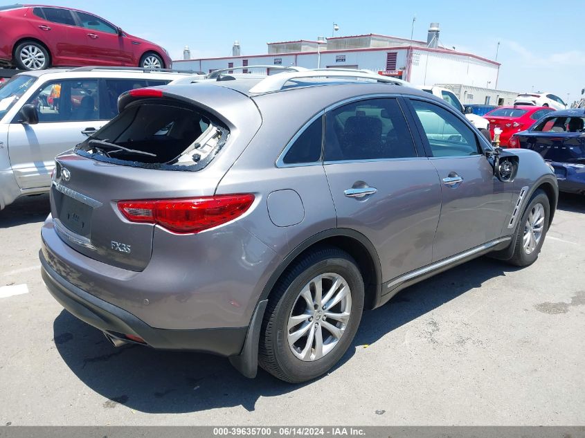 2009 Infiniti Fx35 VIN: JNRAS18U89M100512 Lot: 39635700