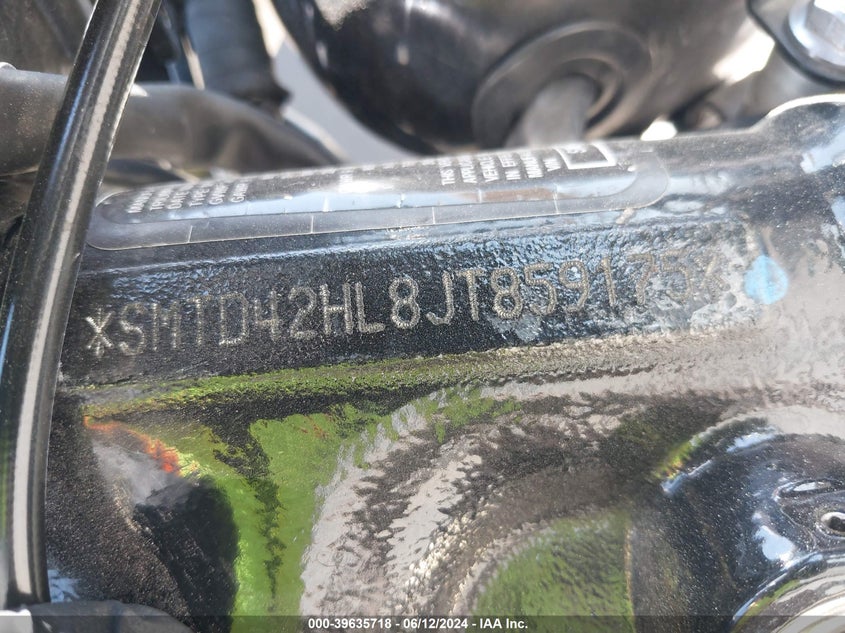 2018 TRIUMPH MOTORCYCLE BONNEVILLE BOBBER - SMTD42HL8JT859175