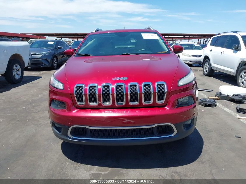 2015 Jeep Cherokee Limited VIN: 1C4PJLDS8FW628628 Lot: 39635833