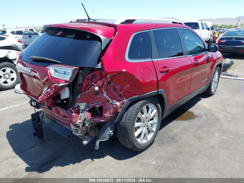 2015 Jeep Cherokee Limited VIN: 1C4PJLDS8FW628628 Lot: 39635833