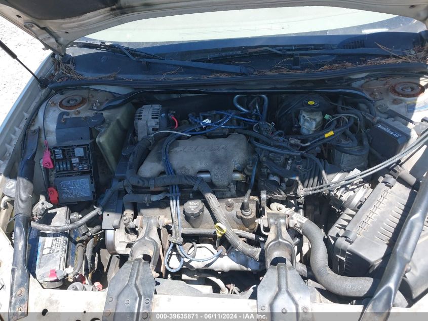 2003 Chevrolet Impala VIN: 2G1WF52E939206113 Lot: 39635871