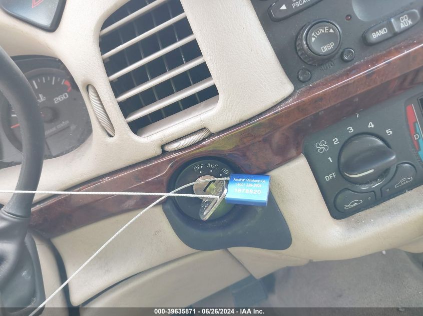 2003 Chevrolet Impala VIN: 2G1WF52E939206113 Lot: 39635871