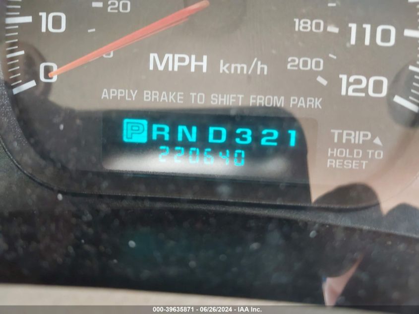 2003 Chevrolet Impala VIN: 2G1WF52E939206113 Lot: 39635871