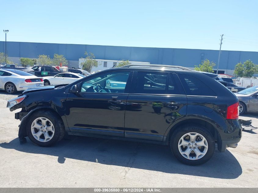 2014 Ford Edge Sel VIN: 2FMDK3JC7EBA53754 Lot: 39635880