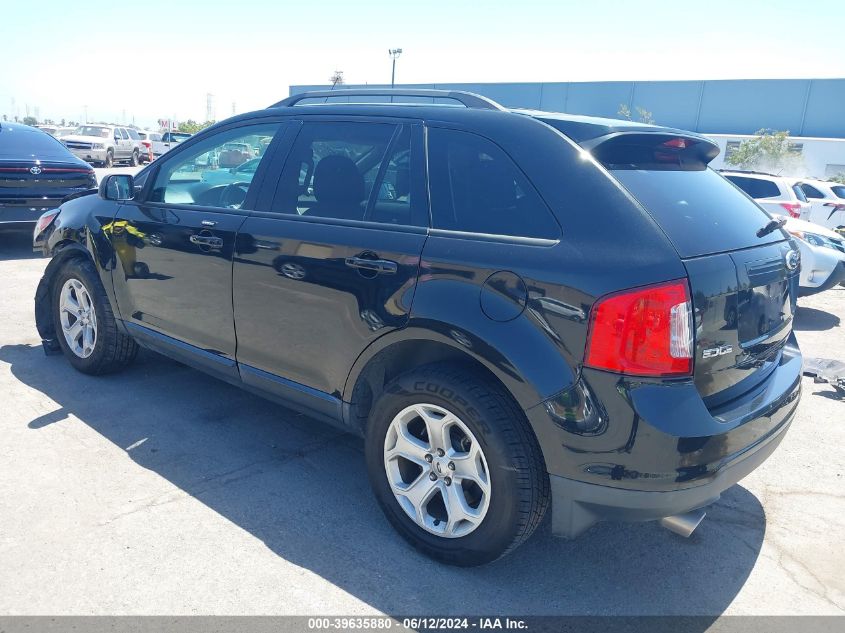 2014 Ford Edge Sel VIN: 2FMDK3JC7EBA53754 Lot: 39635880