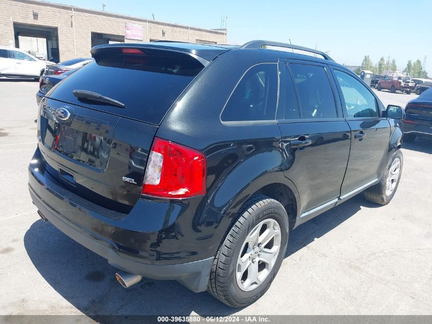 2014 Ford Edge Sel VIN: 2FMDK3JC7EBA53754 Lot: 39635880