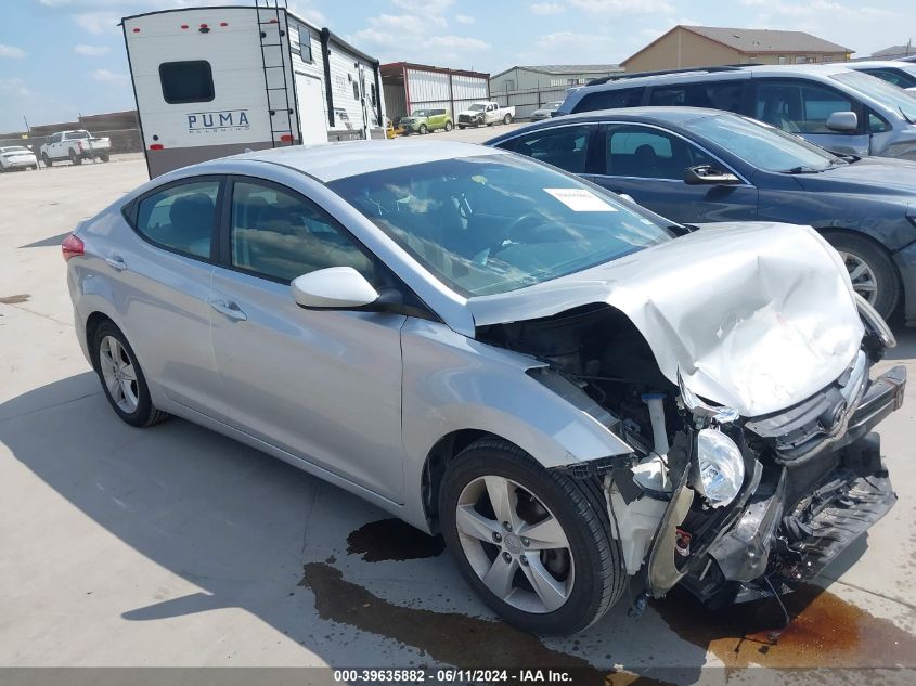 2013 Hyundai Elantra Gls/Limited VIN: 5NPDH4AE0DH239648 Lot: 39635882