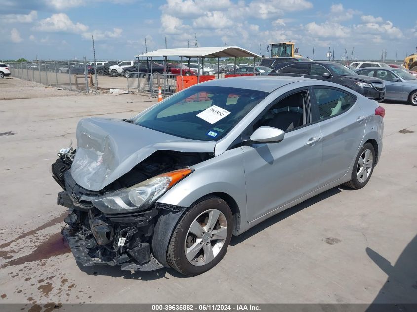 2013 Hyundai Elantra Gls/Limited VIN: 5NPDH4AE0DH239648 Lot: 39635882