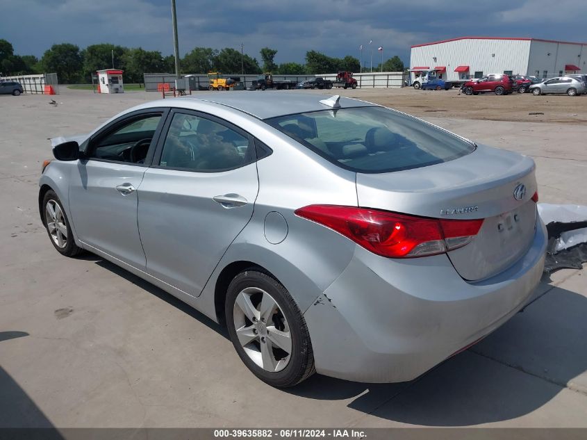 2013 Hyundai Elantra Gls/Limited VIN: 5NPDH4AE0DH239648 Lot: 39635882