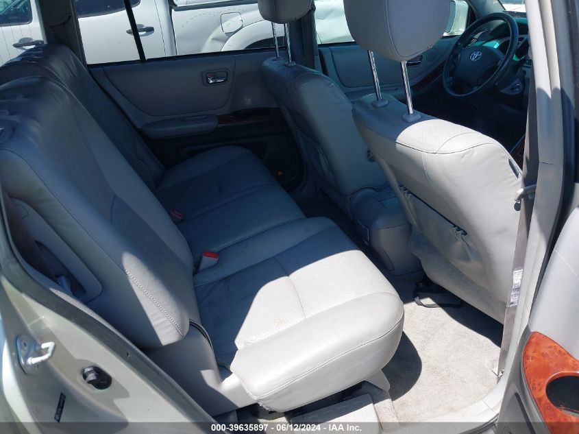 2006 Toyota Highlander Hybrid Limited V6 VIN: JTEDW21A460004852 Lot: 39635897