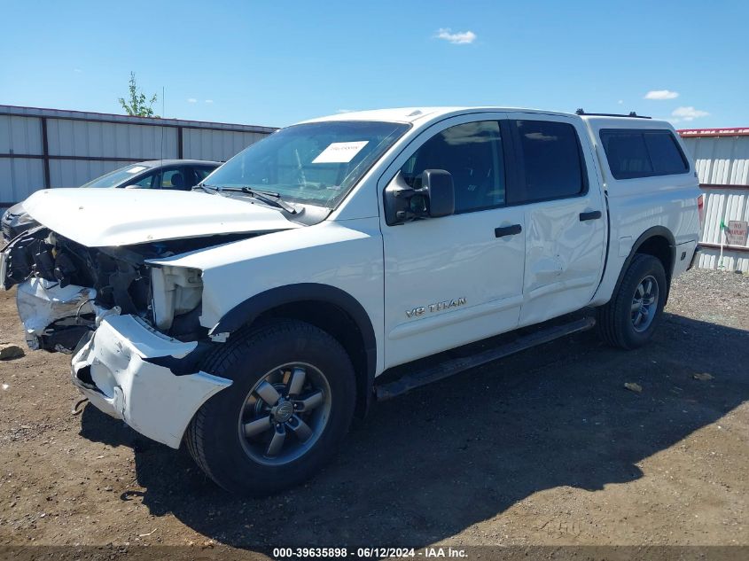 2014 Nissan Titan Pro-4X/S/Sl/Sv VIN: 1N6AA0EC2EN509017 Lot: 39635898