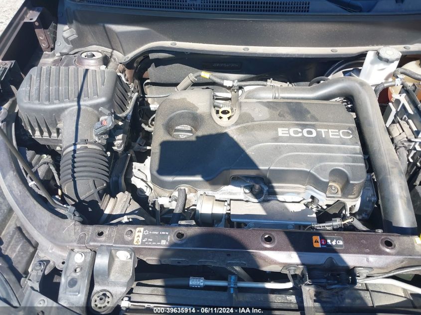 2020 Chevrolet Equinox Fwd Lt 1.5L Turbo VIN: 2GNAXKEV2L6112415 Lot: 39635914