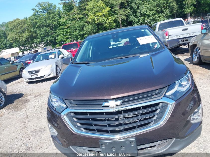 2020 Chevrolet Equinox Fwd Lt 1.5L Turbo VIN: 2GNAXKEV2L6112415 Lot: 39635914