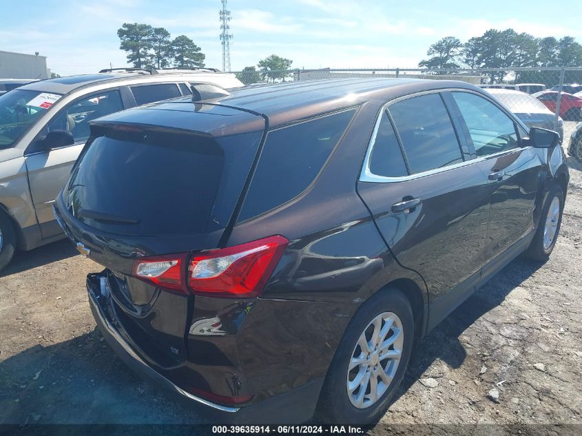 2020 Chevrolet Equinox Fwd Lt 1.5L Turbo VIN: 2GNAXKEV2L6112415 Lot: 39635914