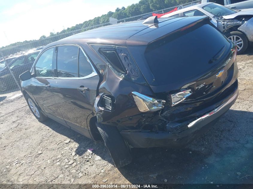 2020 Chevrolet Equinox Fwd Lt 1.5L Turbo VIN: 2GNAXKEV2L6112415 Lot: 39635914