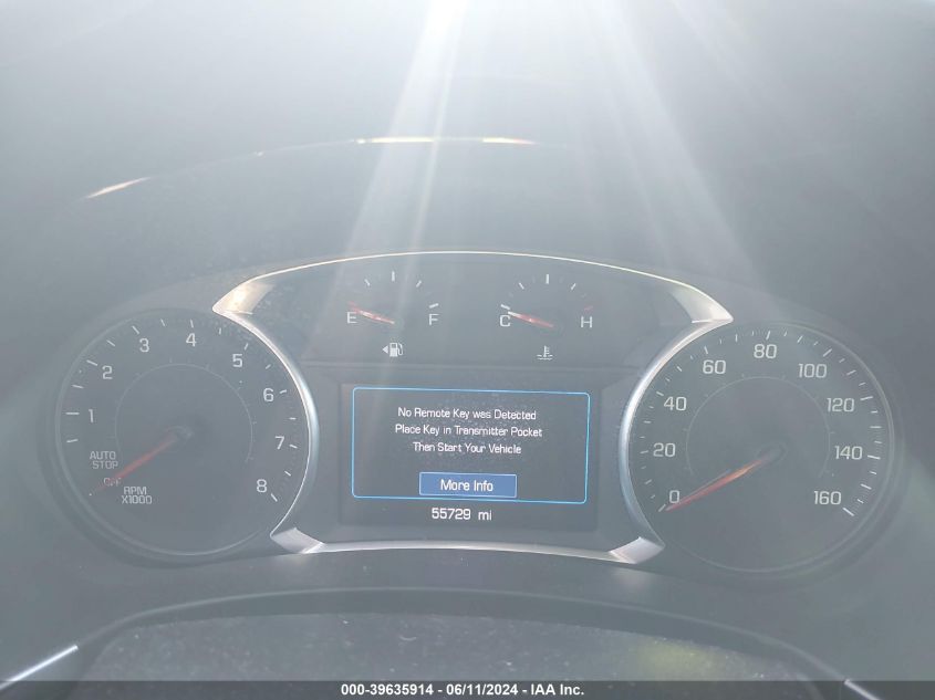 2020 Chevrolet Equinox Fwd Lt 1.5L Turbo VIN: 2GNAXKEV2L6112415 Lot: 39635914