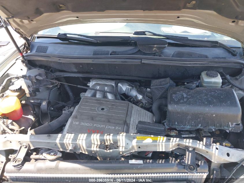 2001 Lexus Rx 300 VIN: JTJHF10U110186513 Lot: 39635916