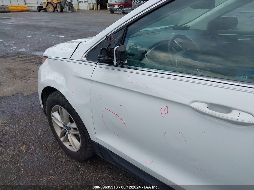 2015 Ford Edge Sel VIN: 2FMTK3J98FBB14093 Lot: 39635918