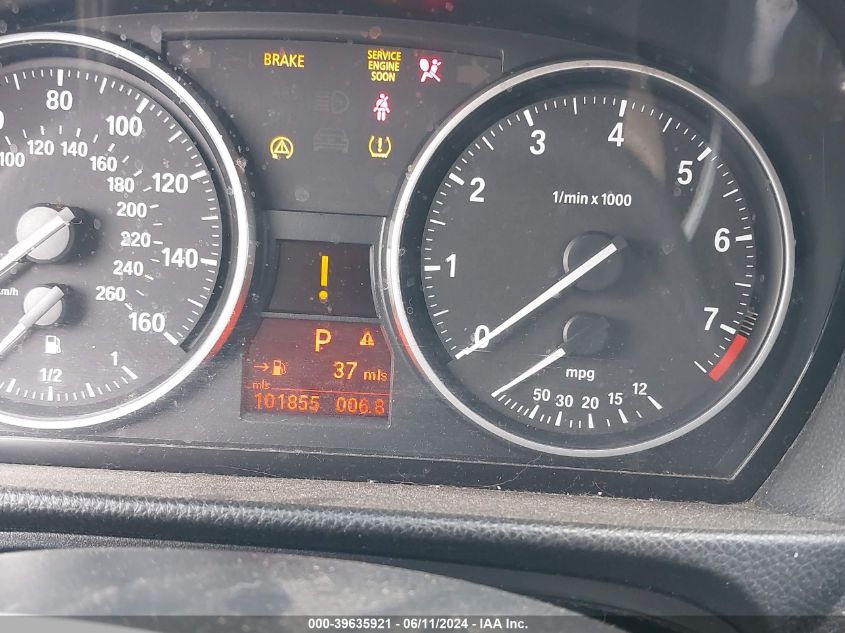 2011 BMW 328I VIN: WBAPH7G5XBNM58732 Lot: 39635921