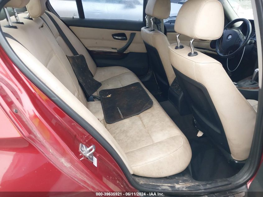 2011 BMW 328I VIN: WBAPH7G5XBNM58732 Lot: 39635921