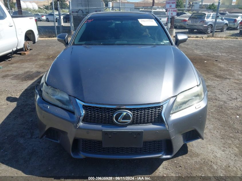 2013 Lexus Gs 350 VIN: JTHBE1BL1D5006985 Lot: 39635928