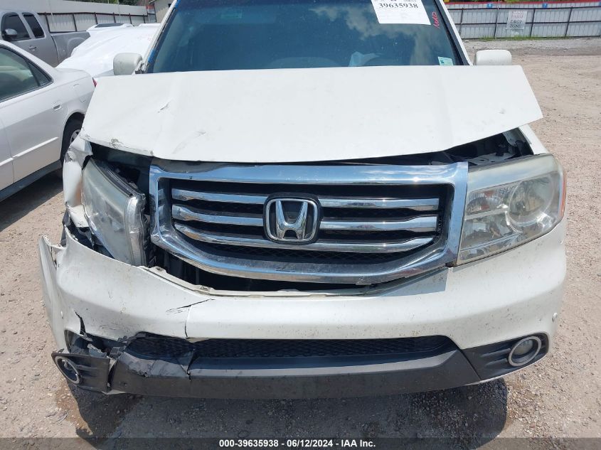 2013 Honda Pilot Touring VIN: 5FNYF3H91DB008542 Lot: 39635938