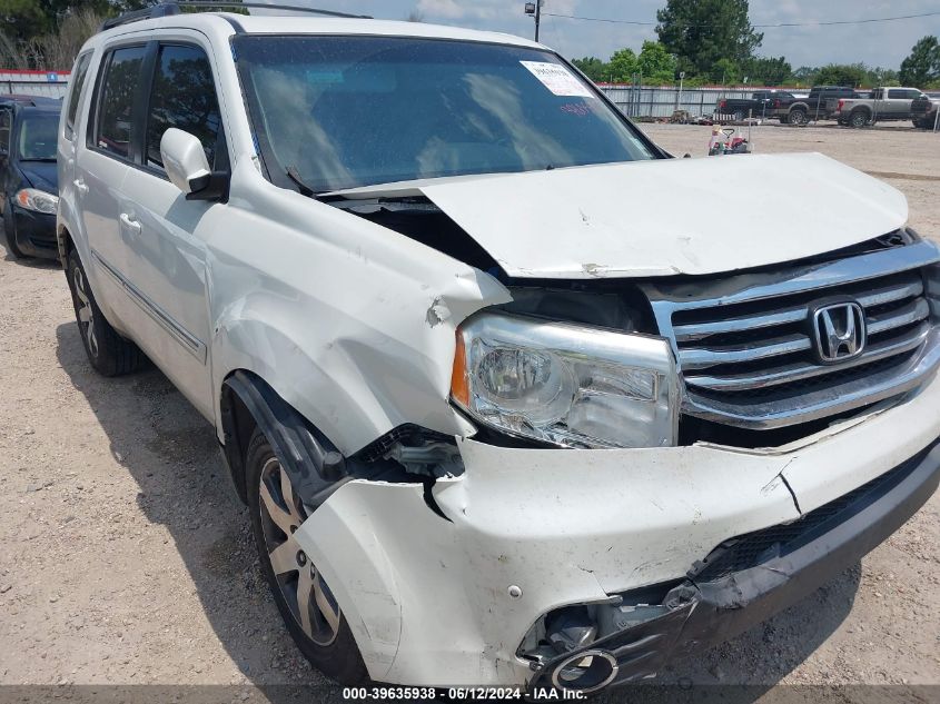 2013 Honda Pilot Touring VIN: 5FNYF3H91DB008542 Lot: 39635938